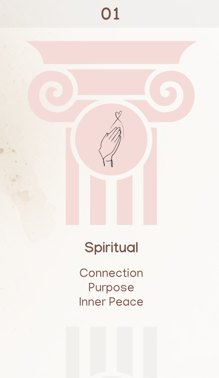 Pillar 1, Spiritual — Connection, Purpose, Inner Peace